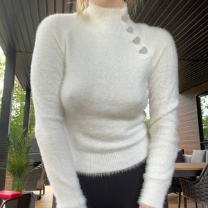Zara furry turtleneck